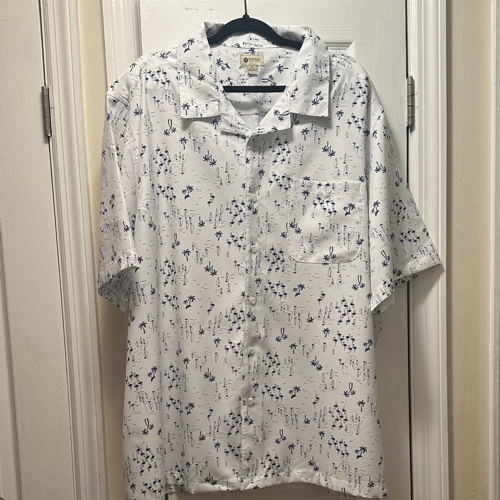 Haggar clothing Button Up Size 4x